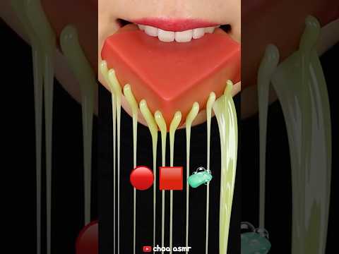 SATISFYING RAINY WAX CANDY HONEY JELLY ASMR