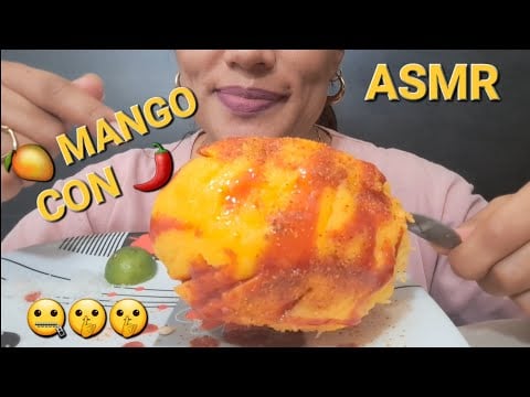 ASMR |MANGO CON CHAMOY 🤤🥭🌶| SIN HABLAR | #asmr #notalkingasmr