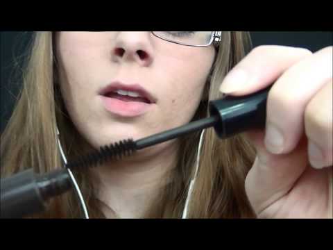 [ASMR] Applying Mascara On You (Mic Brushing) "Blink"-(English)