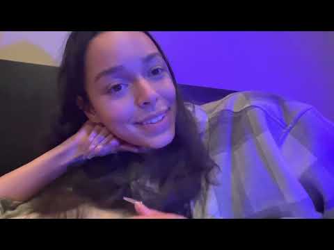 Asmr for people who feel lonely(face touching)
