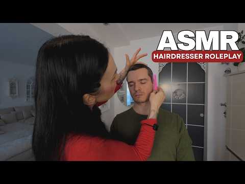 ASMR Full Hair Session With Neckline Detail