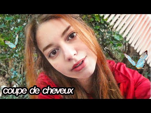 ASMR FR: coupe de cheveux dans la nature (avec les oiseaux :o) roleplay coiffeur