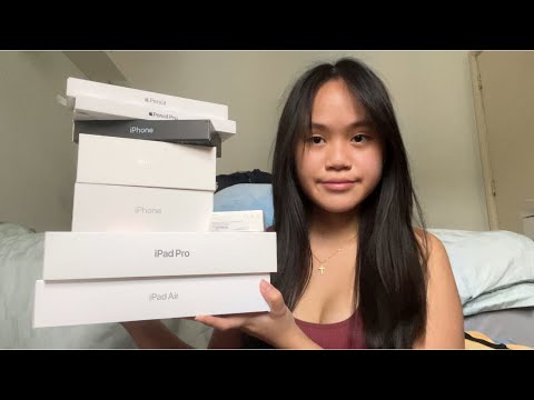 ASMR tapping on ALL my apple boxes