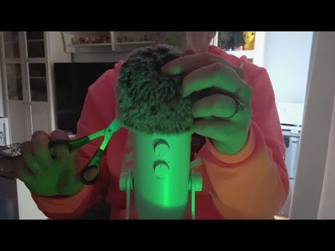 ASMR Brain Massage | Pulling/Cutting Negative Energy | NO TALKING