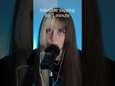 ASMR  inaudible whispering 💗 #asmr #woodtapping  #tappingasmr