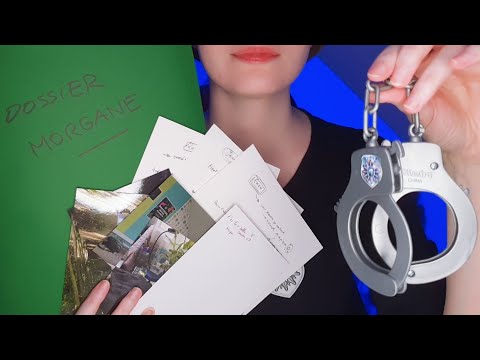 [ASMR] 👮‍♀️ Roleplay Détective Police