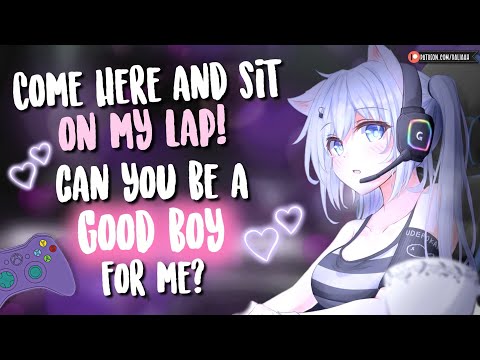 Warming up your Gamer Girlfriend's Lap! 🤍 [Good Boy /  Head Scratches / Dominant GF Audio Roleplay]