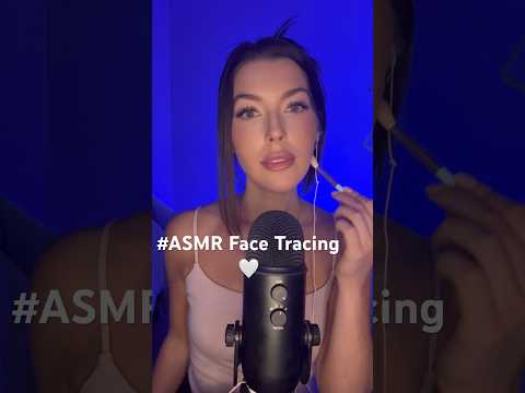 Face Tracing for this lovely Monday 🤍 #asmr #relax #visualtingle #asmrshorts #asmrface