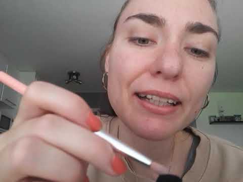 ASMR- Säger era namn + mic brushing