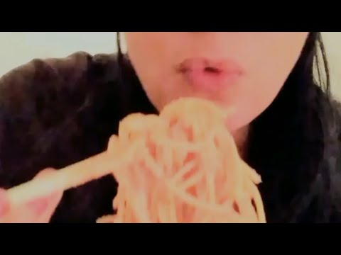 Pasta eating 😋 yummy asmr*