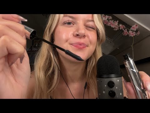 ASMR | Doing Your Make-up Fast and Aggressive
