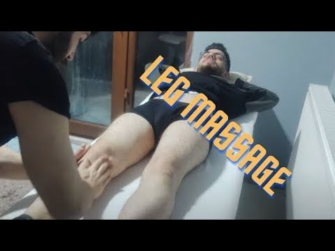 LEG AND FOOT MASSAGE  ASMR MASSAGE AMAZING REALXING MASSAGE #leg #foot  #asmr