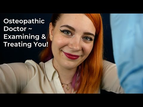 ASMR Osteopathic Doctor Examination & Treatment 🩺 | Soft Spoken Medical RP