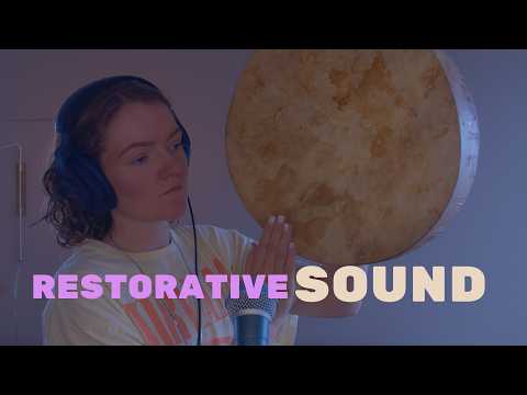 [ASMR] Restorative Sound Session | Shamanic Drum & Singing Bowl (Sound Healing)