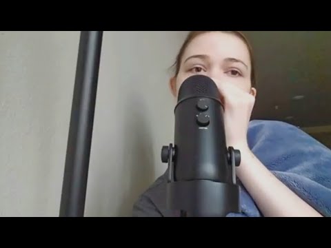asmr life update with cupped whispering & tracing
