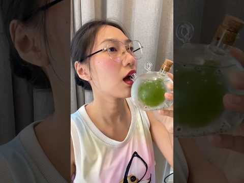 ASMR Drinking Water Firstime 💧อยากถ่ายใหม่อีกรอบ แต่กินอีกไม่ไหวแล้ว #asmr #asmrdrinking