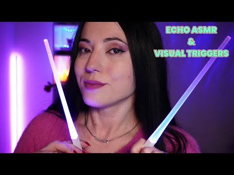 VISUAL TRIGGERS CON ECHO MOUTH SOUNDS ASMR 🔦