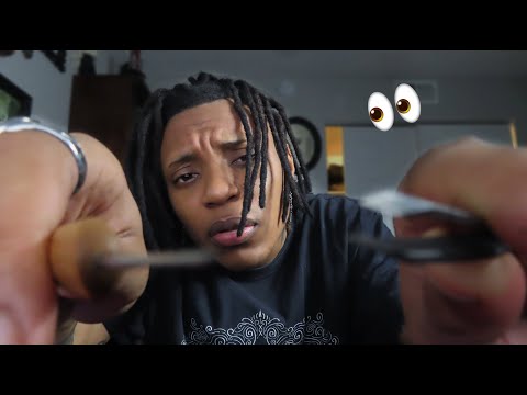 ASMR There Is Something Stuck In Your Eyes 👀| Camera Touching (Very Close up)