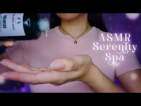 ASMR Sleepy Serenity Spa 🧴🌷 No Talking, Realistic Skincare Sounds