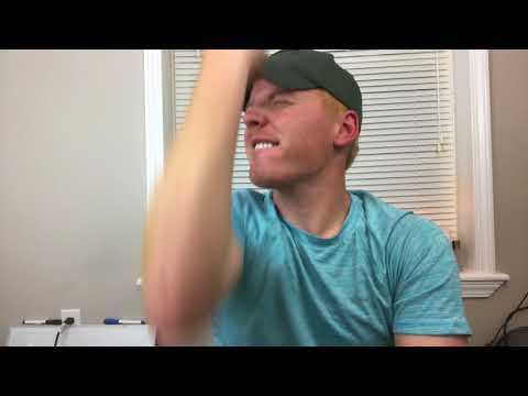 ASMR hand movements with talking