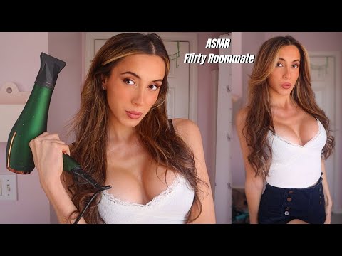 ASMR Flirty/Jealous Roommate Gets You Ready For a Date | Whispered