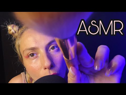 [ASMR] Pozitif Olumlama Meditasyonu | Yüzüne fırça sürüyorum