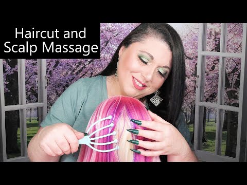 ASMR Hair Salon Roleplay (Haircut, Scalp Massage, Scalp Scratching, Scalp Check and Treatment)