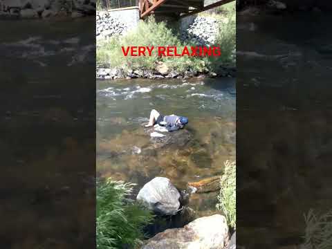 RELAX TIME#everyone #shortsfeed #relaxing #river #viralvideo #viralshorts #crazylady #denver
