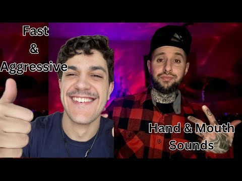 ASMR Tingliest Fast & Aggressive Collab Ever (Hand & Mouth Sounds) w/ @tonytriggersasmr