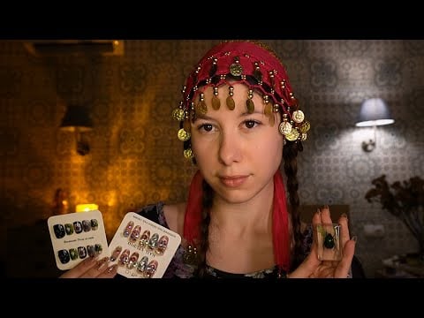 ASMR🕯️Comforting Show&Tell (tapping, scratching)