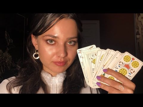 ASMR Tarot Card Reading 🔮 With Russian Witch 🧙‍♀️