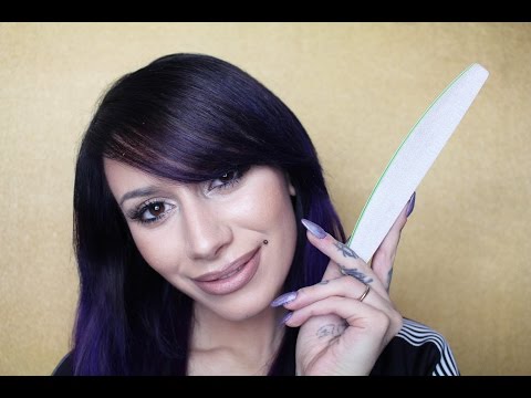 ASMR Manicure Roleplay | Unintelligible Whispers