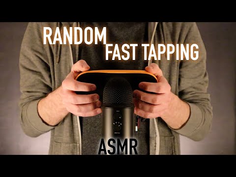 ASMR Fast & Rhythmic Tapping on Random Objects (No Talking)