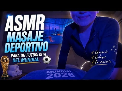 MASAJE DEPORTIVO PARA FUTBOLISTA DEL MUNDIAL 