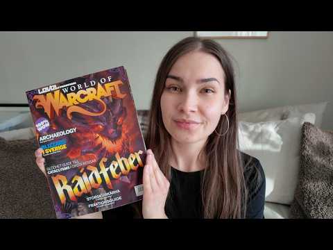 ASMR World of Warcraft 2011 Cataclysm Magazine 🇸🇪🇺🇸