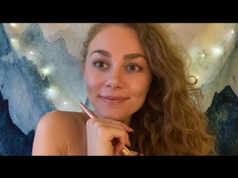 ASMR | Face Brushing | Self Love &  Acceptance 💓