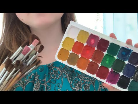 АСМР Рисую тебя|ASMR Drawing you