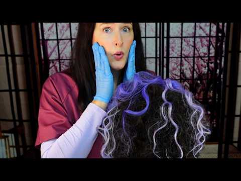 ASMR Detangling Super Tangled Hair (Whispered)