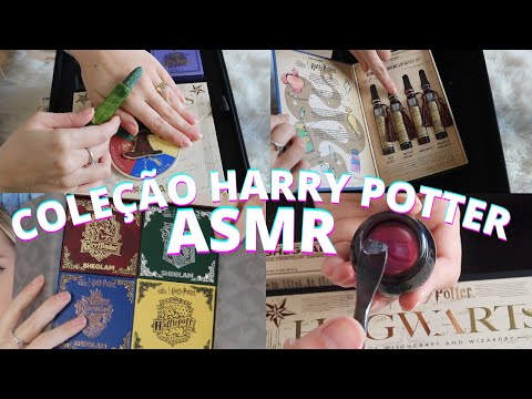 ASMR COLEÇÃO SHEGLAM HARRY POTTER  - Bruna Harmel ASMR