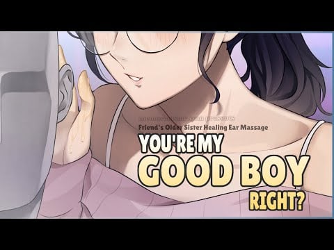 Friend’s Older Sister Massages You?! — ASMR [F4M][3DIO]