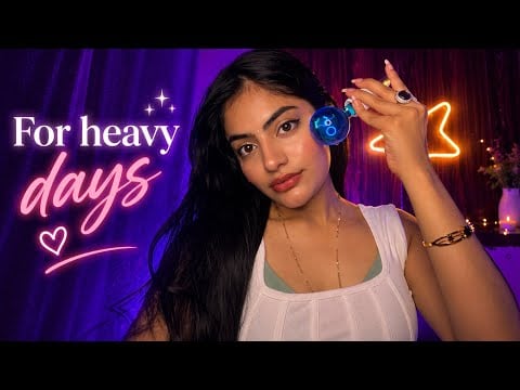 ✨ If today was heavy, let me help you put it down| ASMR hindi 