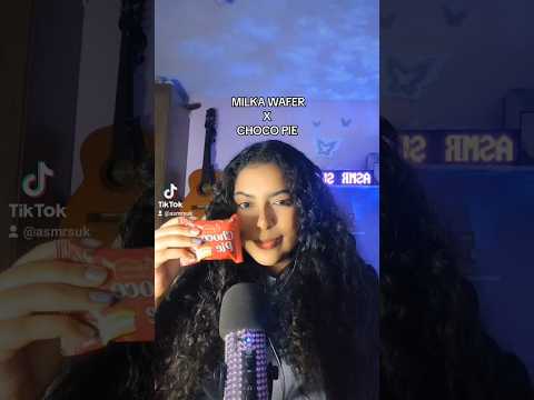 ASMR MILKA X CHOCO PIE #asmr #relax #asmrtriggers #asmrtingles #asmrsounds #asmrvideos #asmr #shorts