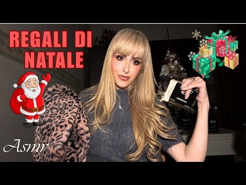 Tutti i miei REGALI (e auto-regali) di  NATALE🎅🏻🎄🎁 {ASMR ita}