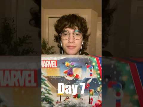 ASMR Day 7 Of The Lego Spiderman Advent Calendar🕷️ #asmr #holiday #adventcalendar #spiderman #lego