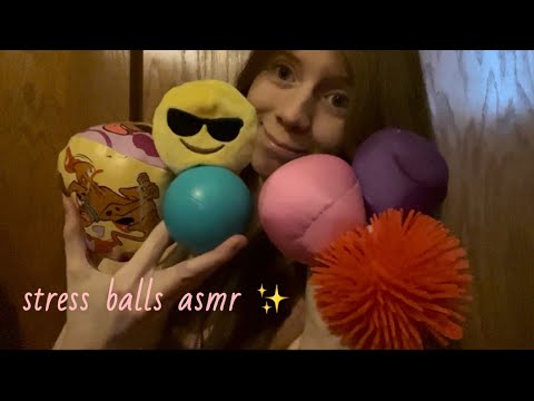 asmr with stress/squishy balls! (lofi)