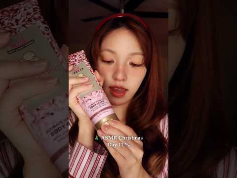 Peppermint Bark Pamper 🍫🍬 #asmr #asmrchristmas #asmrpersonalatttention
