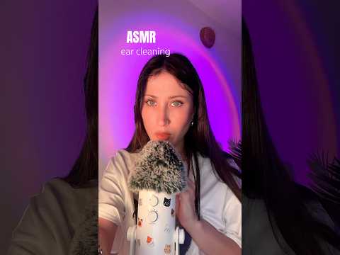 ASMR cleaning your nasty ears 👂 #asmr #earcleaning