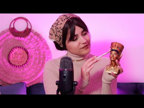 ASMR Museum موظفة المتحف القديم وأجواء استرخاء رح تساعدك على النوم بعمق اي اس ام ار