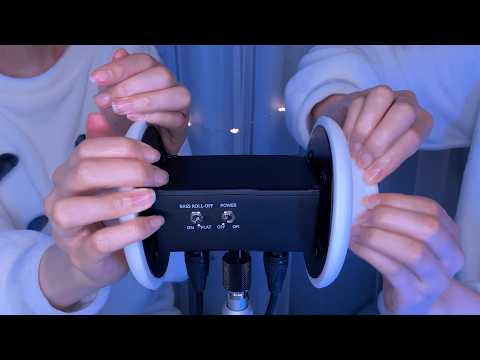 ASMR Twin Strong Ear Massage to Relieve Fatigue👂No Talking / 3Dio, cupping, oil, lotion etc. 耳マッサージ