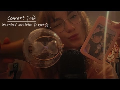 ASMR Concert Talk ✨️ My Experience + Future Concerts: All Kind Of Genres: Kpop, Dutch, Pop!